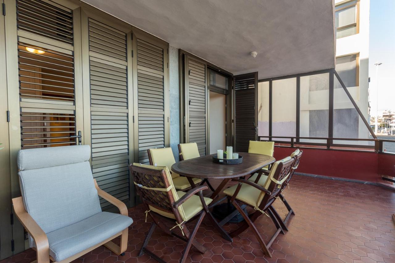 Front Line Beach With Fantastic Terrace. Тельде Экстерьер фото